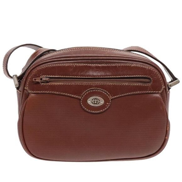 Pre Loved gucci Women Brown Shoulder Bags - Picture 2 of 8